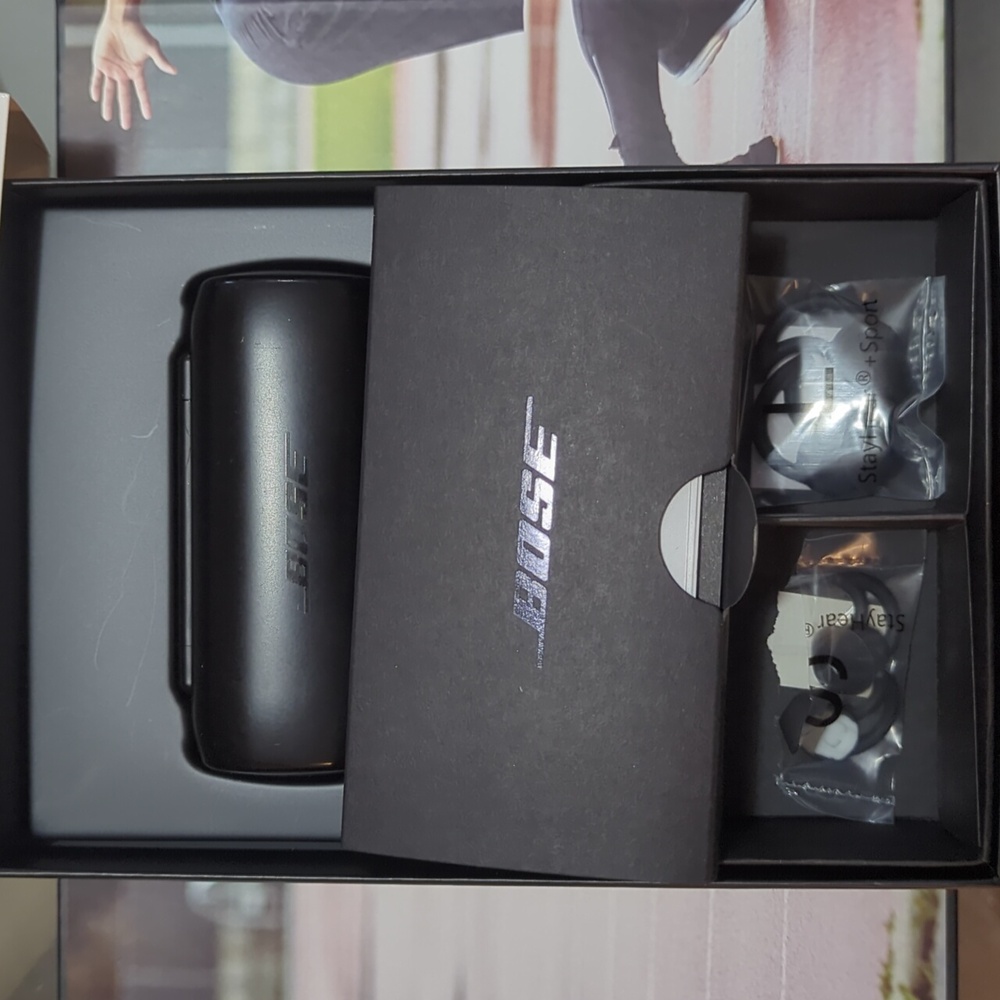 Bose Black Sound Sport Earbuds